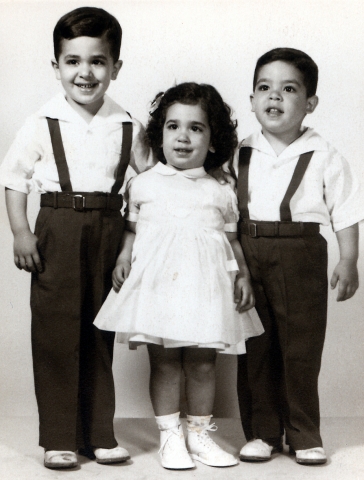 Anthony, Joe and Betty shaker circa 1954