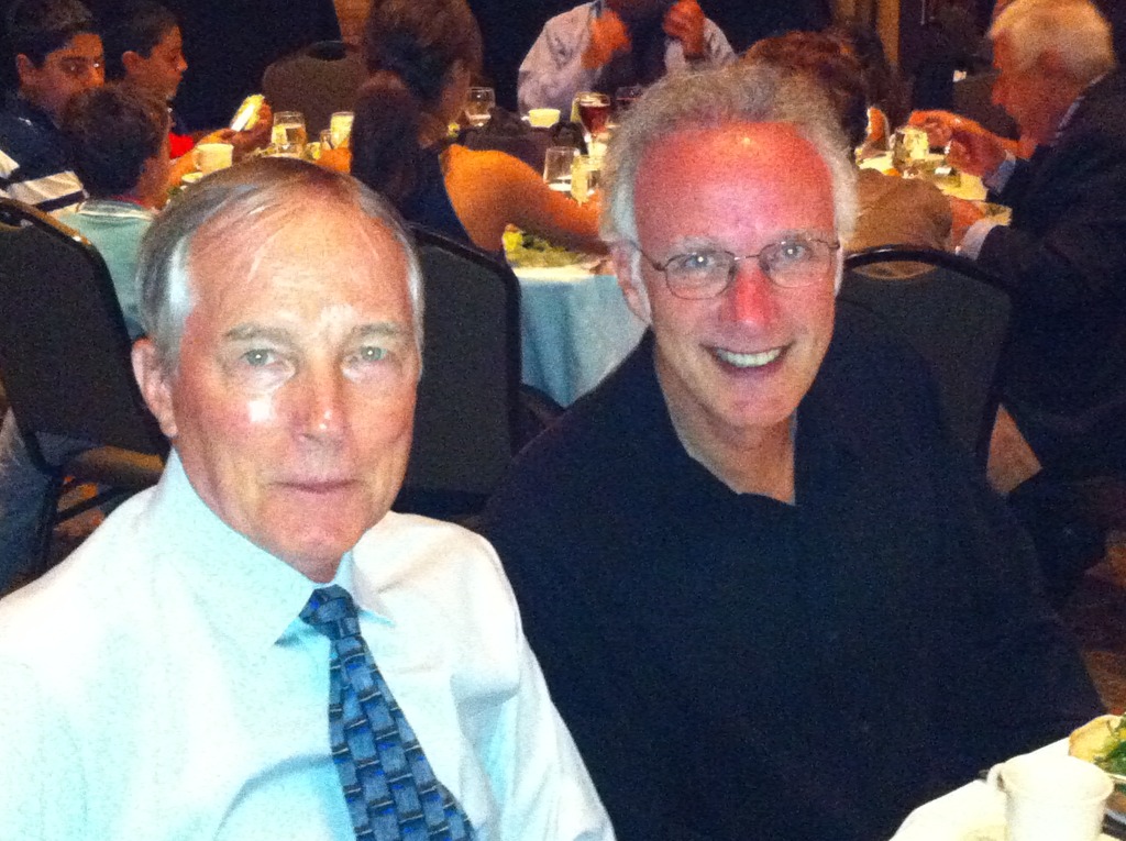 Holmes Brown and Bob Breit - good buddies