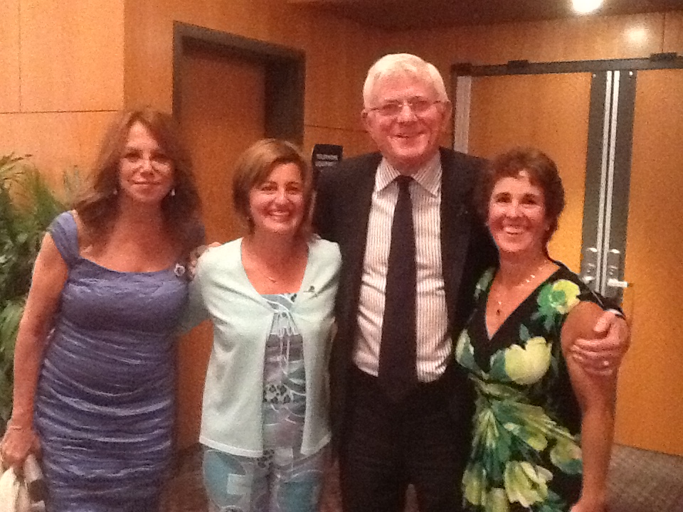 Deirdre Hancock and Paula Anderson hanging with  Marlo and Phil