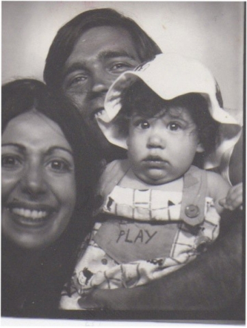 Betty Anne, Dan & Jennifer at KiddieLand circa 1975 