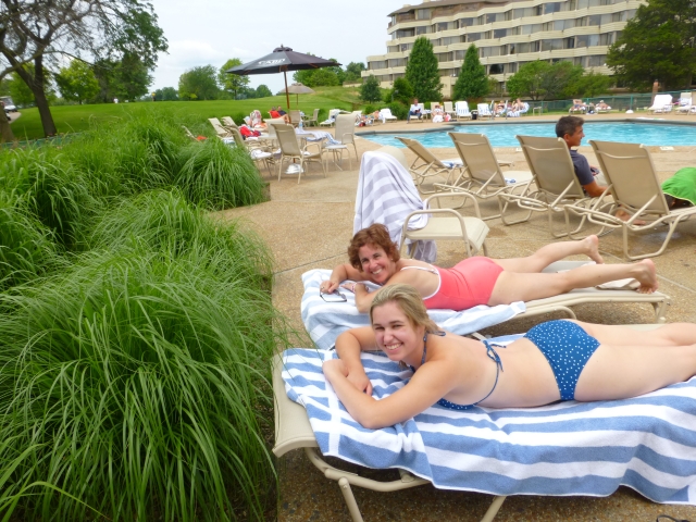 The Anderson bathing beauties